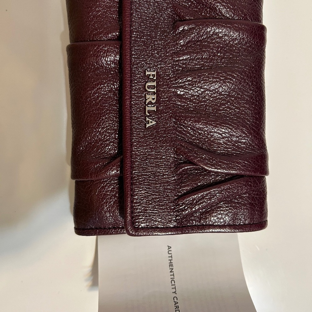 Furla Wallet Burgundy “Brand New” Vintage